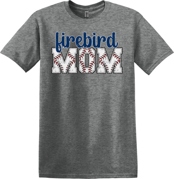 Firebird Mom Baseball T-Shirt