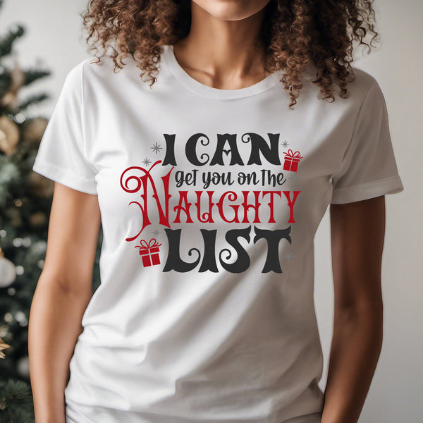 I Can Get You On The Naughty List - T-Shirt