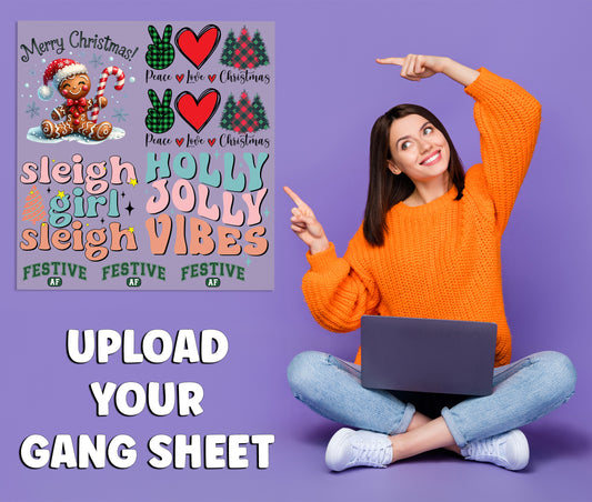 Premium DTF Gang Sheet Upload