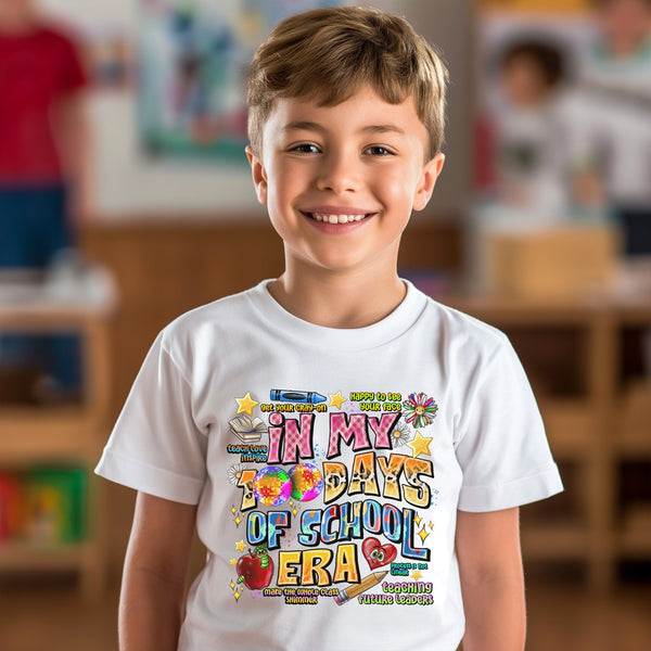 100 Days of School Kids T-Shirt 1134