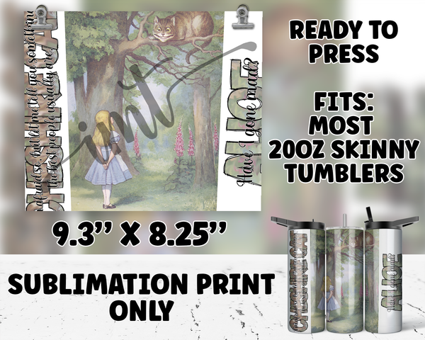 20oz Tumbler Sublimation Print - 1179