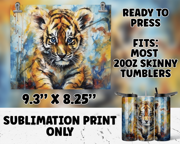 20oz Tumbler Sublimation Print - 2287