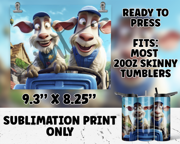20oz Tumbler Sublimation Print - 2293