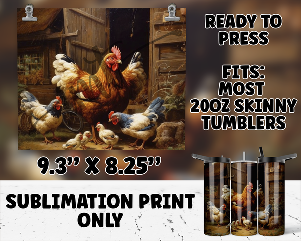 20oz Tumbler Sublimation Print - 2295