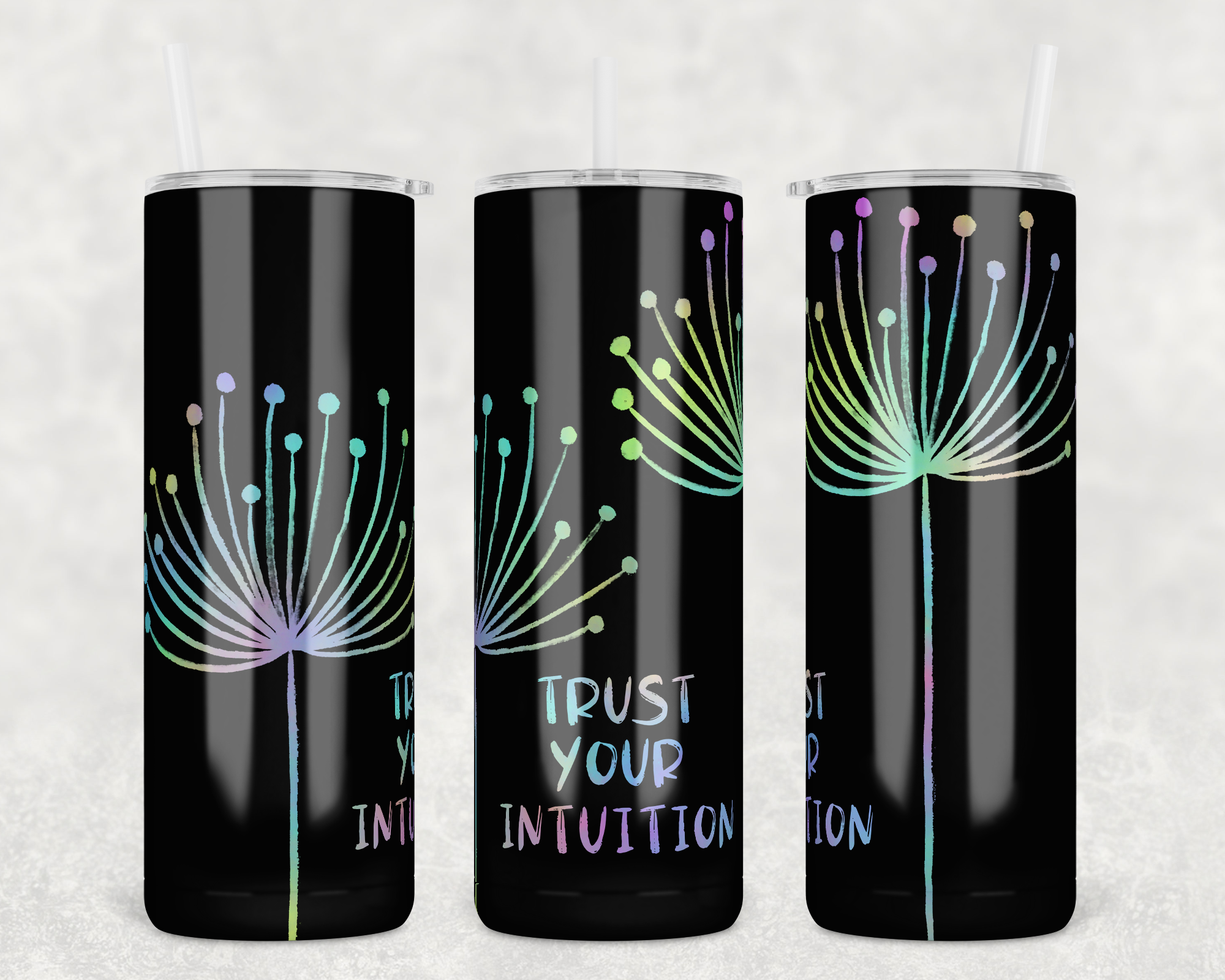 1714 - Trust Your Intuition 20oz Skinny Tumbler