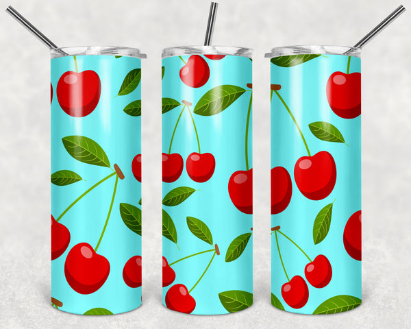 1783 - Picked Cherries 20oz Skinny Tumbler