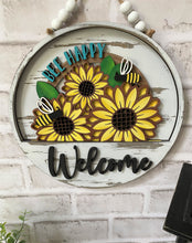Bee Happy Sunflower Insert DIY Paint Kit