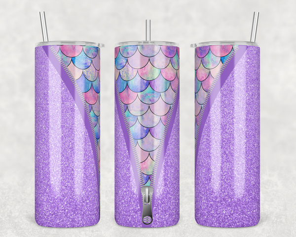 2105 - Inner Mermaid 20oz Skinny Tumbler