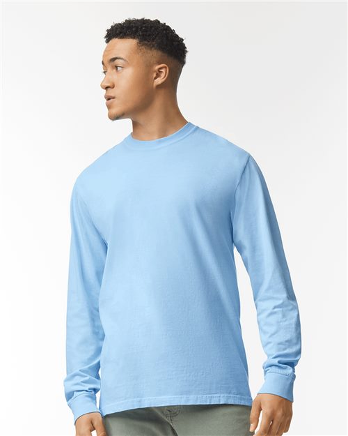 Comfort Colors 6014 Garment-Dyed Heavyweight Long Sleeve T-Shirt - Berry