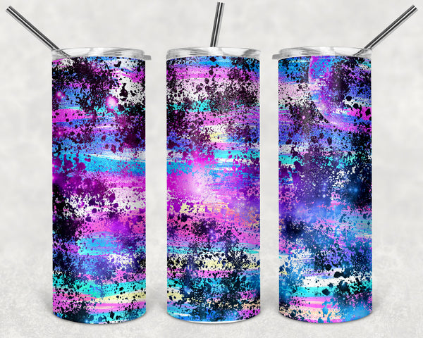 2231 - Cosmic Splatter 20oz Skinny Tumbler