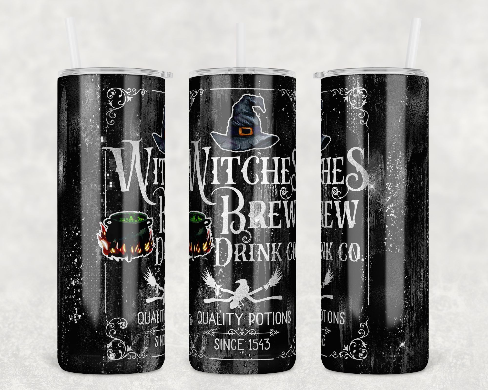 2344 - Witches Brew Drinking Co. 20oz Skinny Tumbler
