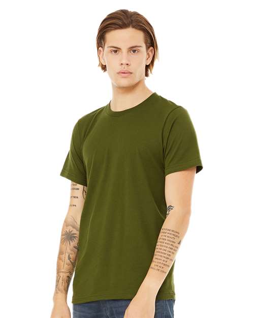 BELLA + CANVAS 3001 Jersey Tee - Olive