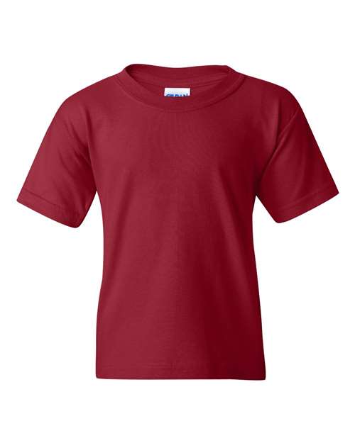 Gildan 5000B Heavy Cotton™ Youth T-Shirt - Garnet