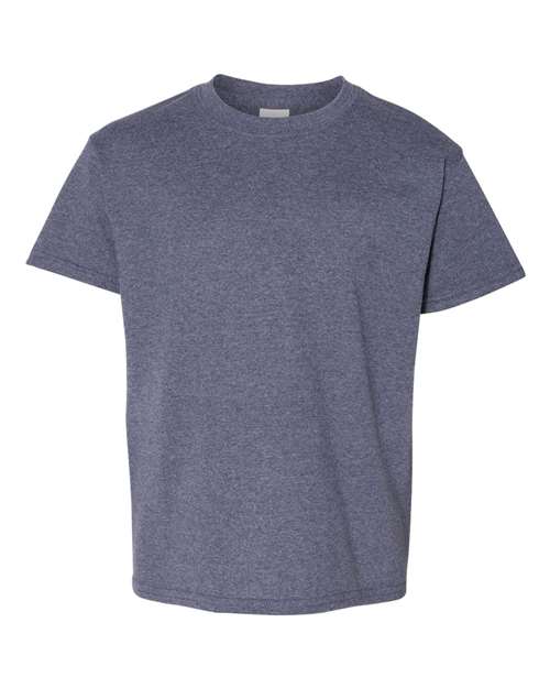 Gildan 5000B Heavy Cotton™ Youth T-Shirt - Heather Navy