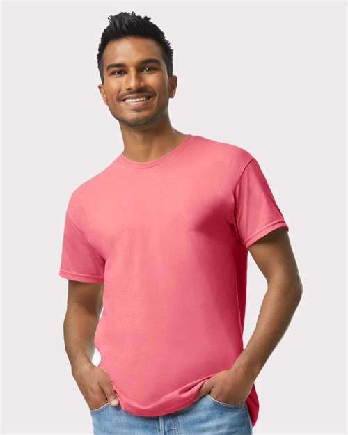 Gildan 5000 Heavy Cotton™ T-Shirt - Coral Silk