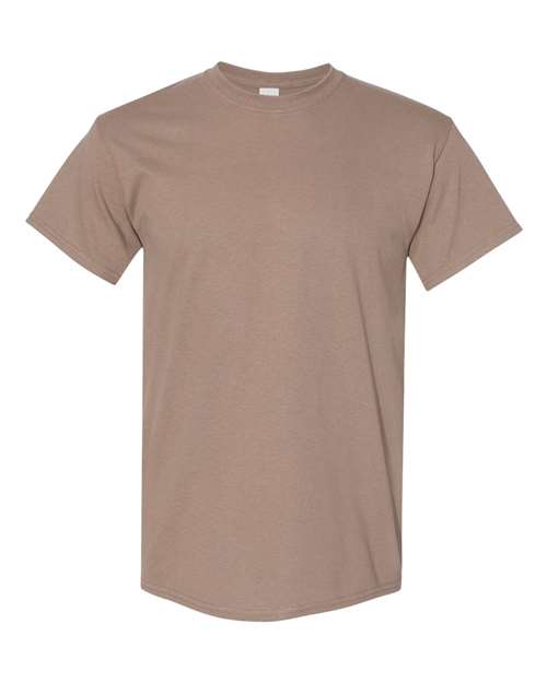 Gildan 5000 Heavy Cotton™ T-Shirt - Brown Savana