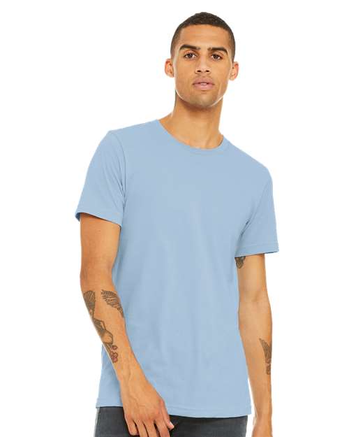 BELLA + CANVAS 3001 Jersey Tee - Baby Blue