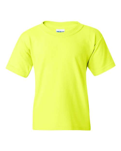 Gildan 5000B Heavy Cotton™ Youth T-Shirt - Safety Green