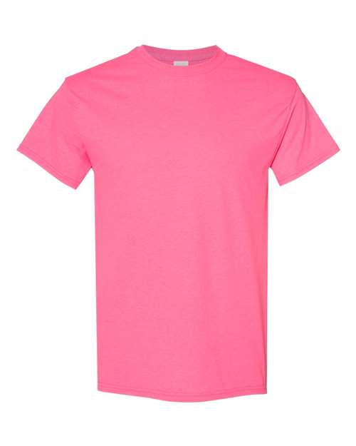 Gildan 5000 Heavy Cotton™ T-Shirt - Safety Pink