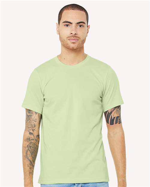 BELLA + CANVAS 3001 Jersey Tee - Spring Green