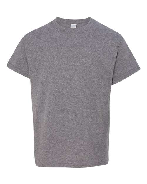 Gildan 5000B Heavy Cotton™ Youth T-Shirt - Graphite Heather