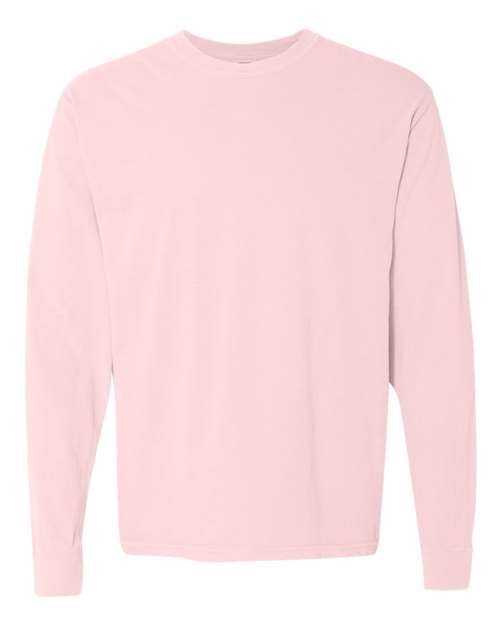 Comfort Colors 6014 Garment-Dyed Heavyweight Long Sleeve T-Shirt - Blossom