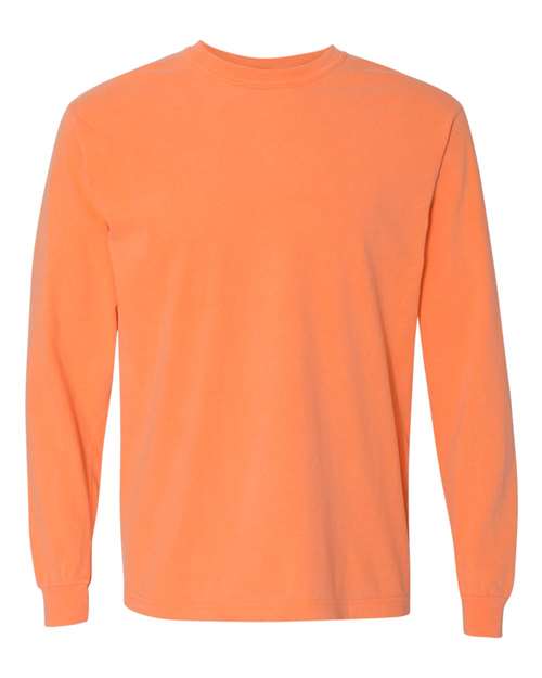 Comfort Colors 6014 Garment-Dyed Heavyweight Long Sleeve T-Shirt - Melon