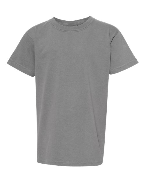 Comfort Colors 9018 Garment-Dyed Youth Heavyweight T-Shirt - Grey