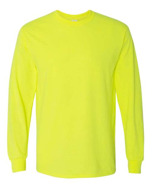 Gildan 5400 Heavy Cotton™ Long Sleeve T-Shirt - Safety Green