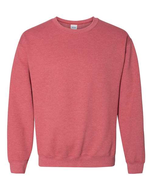 Gildan 18000 Heavy Blend™ Crewneck Sweatshirt - Heather Scarlet Red