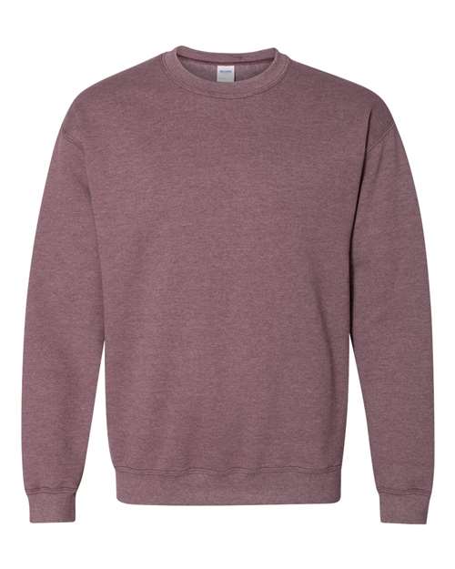 Gildan 18000 Heavy Blend™ Crewneck Sweatshirt - Heather Dark Maroon