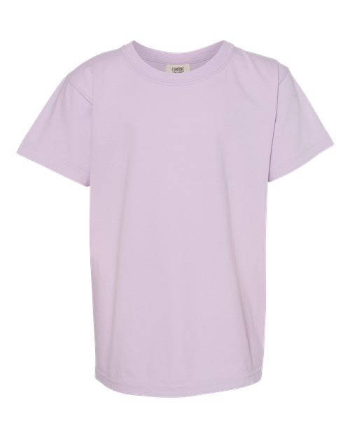 Comfort Colors 9018 Garment-Dyed Youth Heavyweight T-Shirt - Orchid