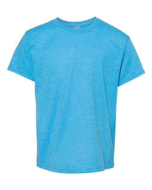 Gildan 5000B Heavy Cotton™ Youth T-Shirt - Heather Sapphire