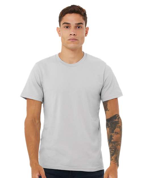 BELLA + CANVAS 3001 Jersey Tee - Solid Athletic Grey
