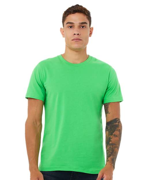 BELLA + CANVAS 3001 Jersey Tee - Synthetic Green