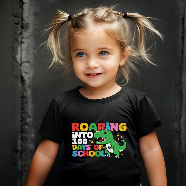 100 Days of School Kids T-Shirt 1029