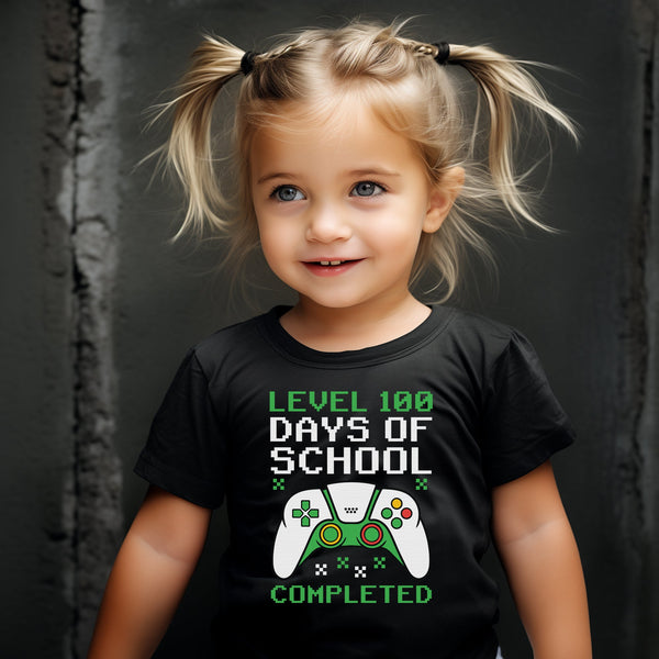 100 Days of School Kids T-Shirt 1035