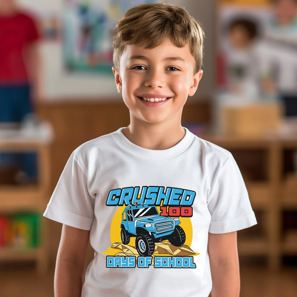100 Days of School Kids T-Shirt 1039