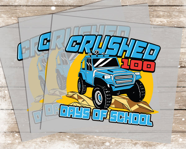 100 Days of School - 1039 -  DTF Transfer