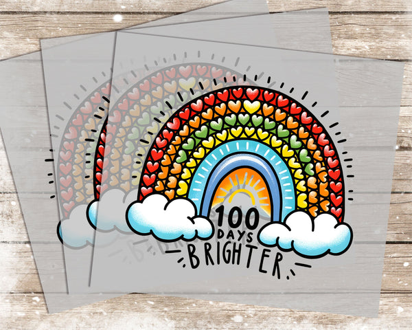 100 Days of School - 1044 -  DTF Transfer