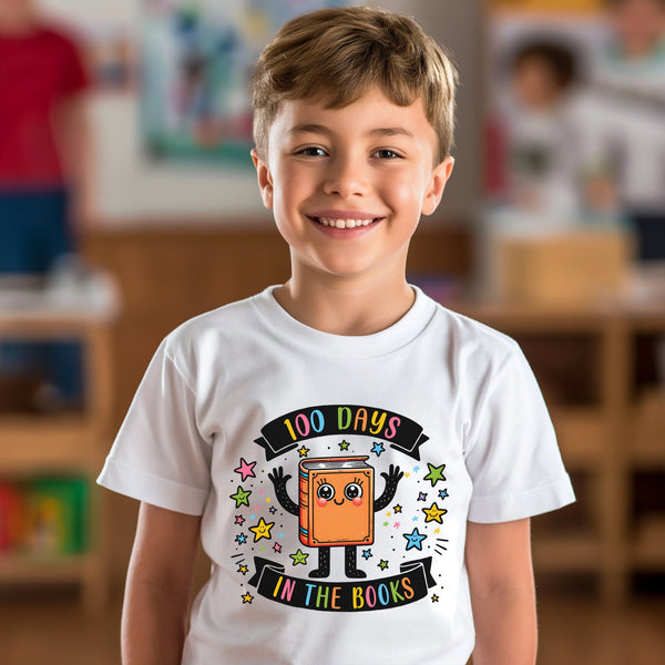 100 Days of School Kids T-Shirt 1049