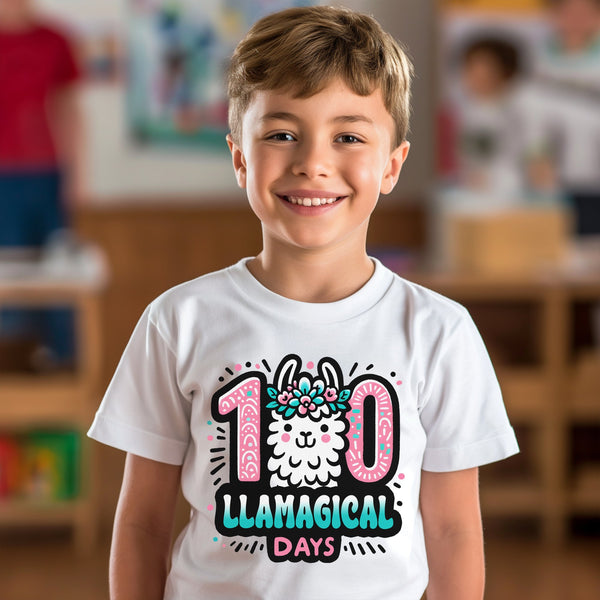 100 Days of School Kids T-Shirt 1058