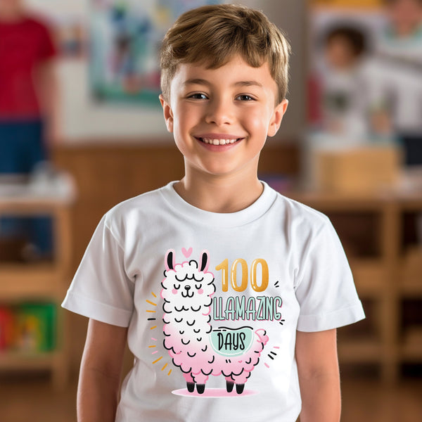 100 Days of School Kids T-Shirt 1059