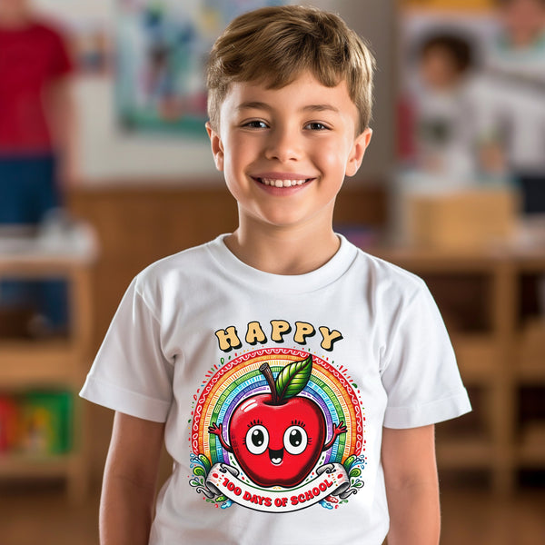 100 Days of School Kids T-Shirt 1061