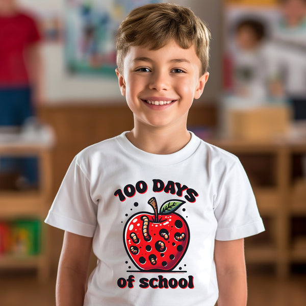 100 Days of School Kids T-Shirt 1062