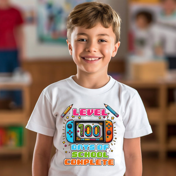 100 Days of School Kids T-Shirt 1064