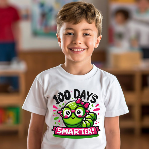 100 Days of School Kids T-Shirt 1094