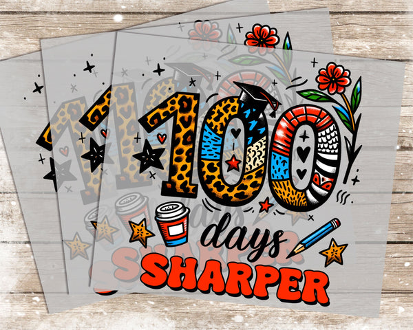 100 Days of School - 1095 -  DTF Transfer