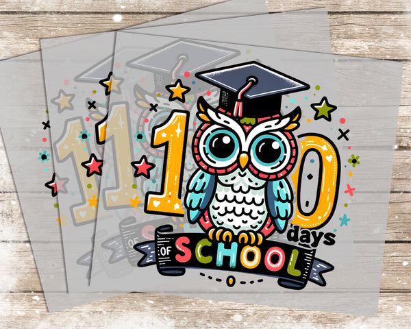 100 Days of School - 1097 -  DTF Transfer