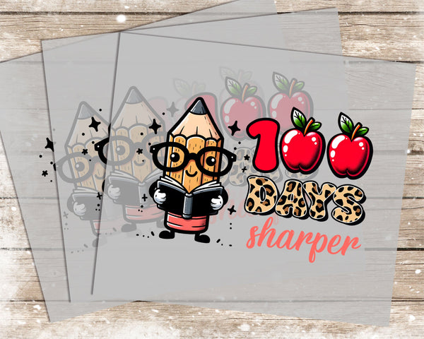 100 Days of School - 1098 -  DTF Transfer